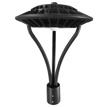 L1 LED Post Top Light, Adjustable Watt and Color, 80/100/150W, 137Lm/W, 3/4/5000K, AC120-277V LOC-PT-MW(60/80/100/150)MCCT30/40/50DLV
